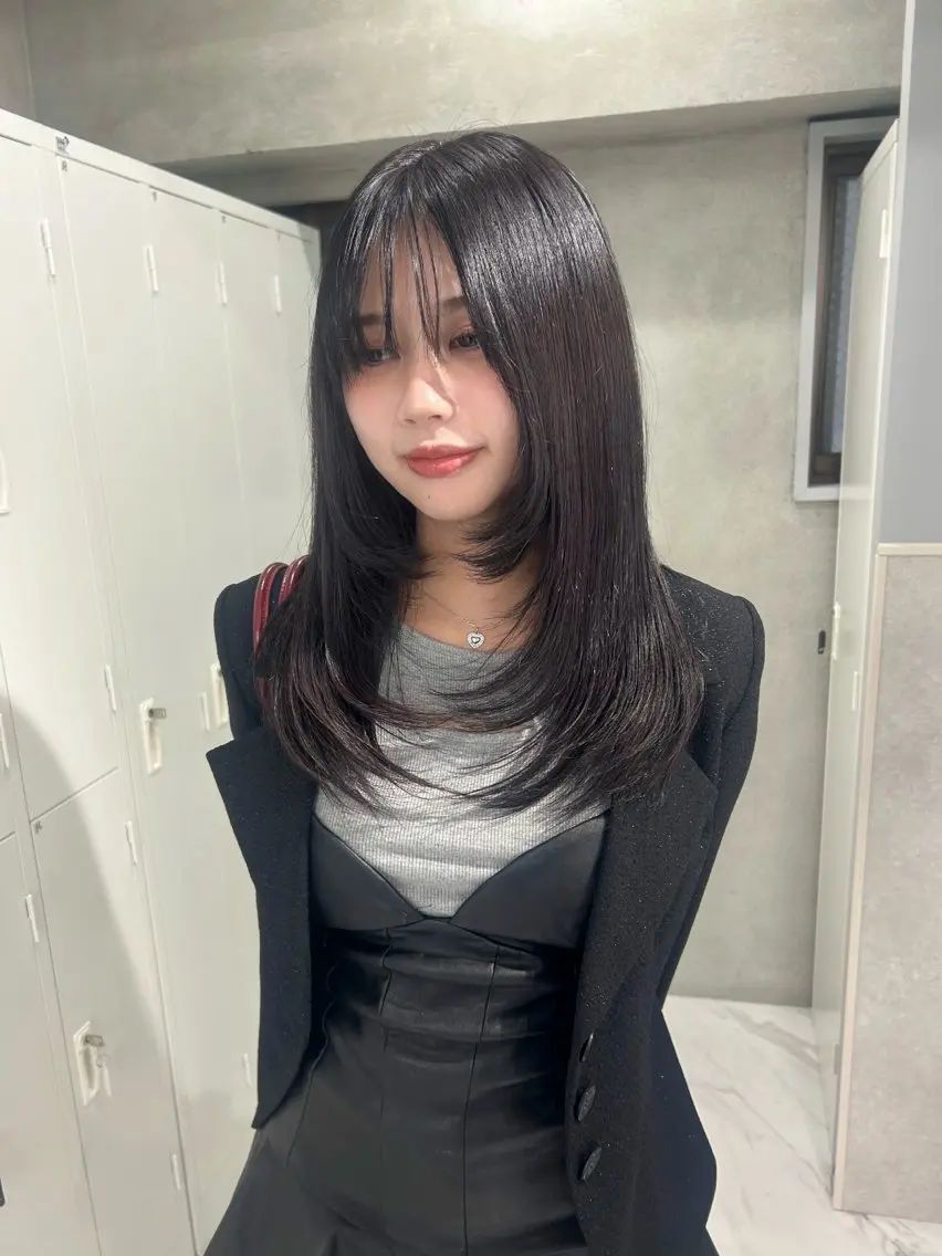 カラー ヘアカラー ️🧬akari🧬 ハイトーン/レイヤーのヘアスタイル
