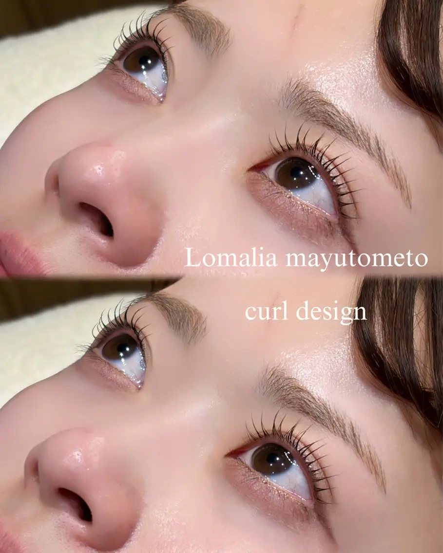マツエク・マツパ マツパ Lomalia 🤍🫧/makoのマツエク・マツパデザイン