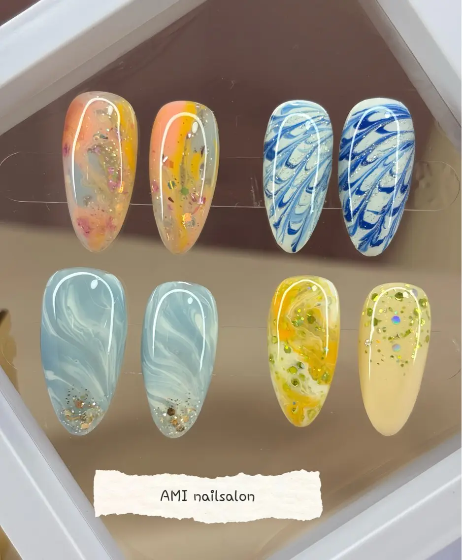 ミディアム ハンドネイル AMI Nailsalonのネイルデザイン