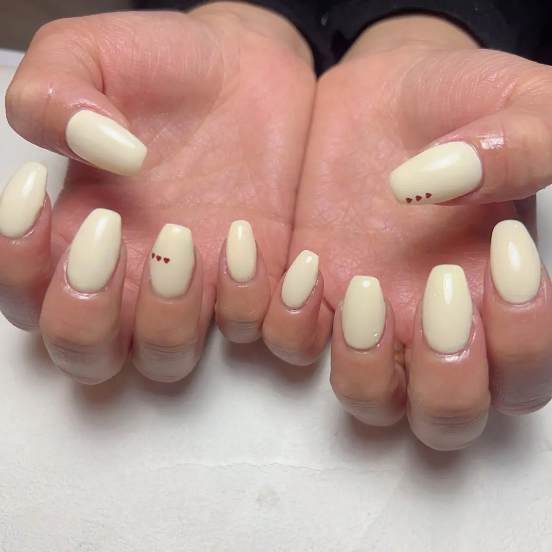 ネイル ハート フットネイル r.nail BYα 柳瀬のネイルデザイン