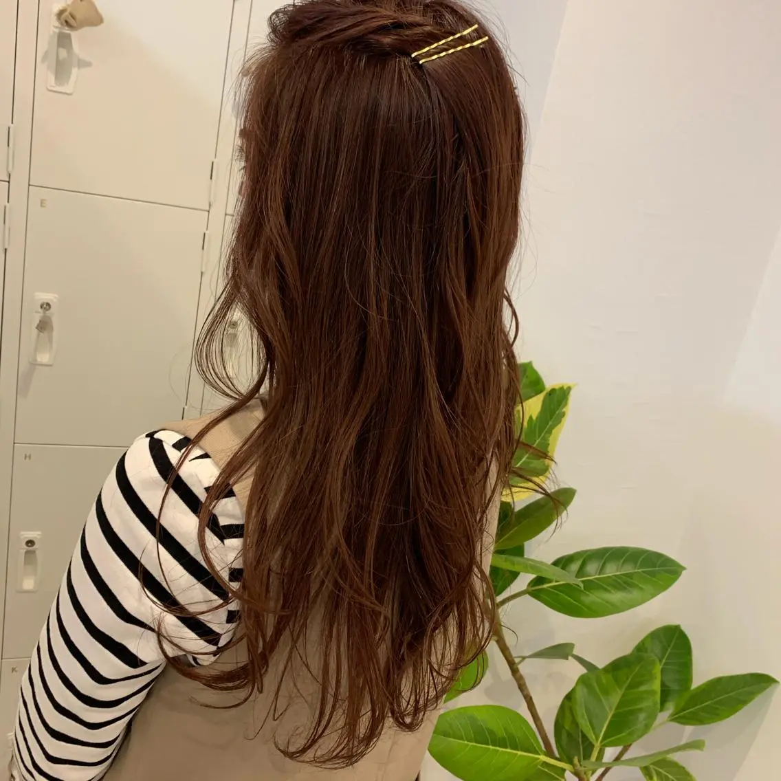 ロング カラー ブラウンカラー 柔らかいヘア/ 東徳嶺 みくのヘアスタイル