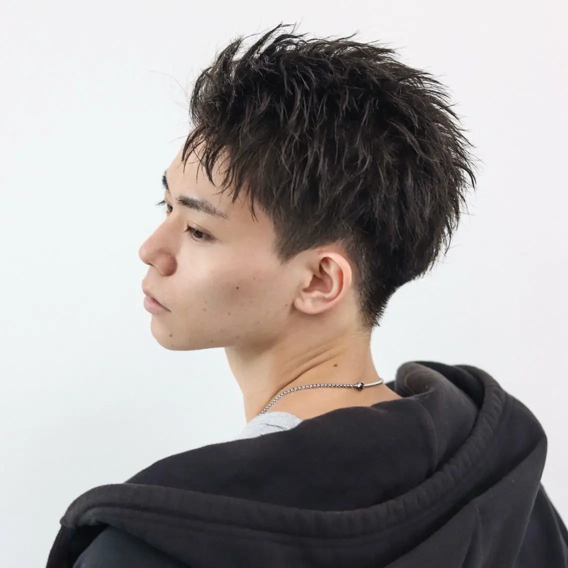 ショート カラー パーマ メンズ カット 🔥メンズ極🔥韓国 シャドウ/波巻き柿崎のヘアスタイル