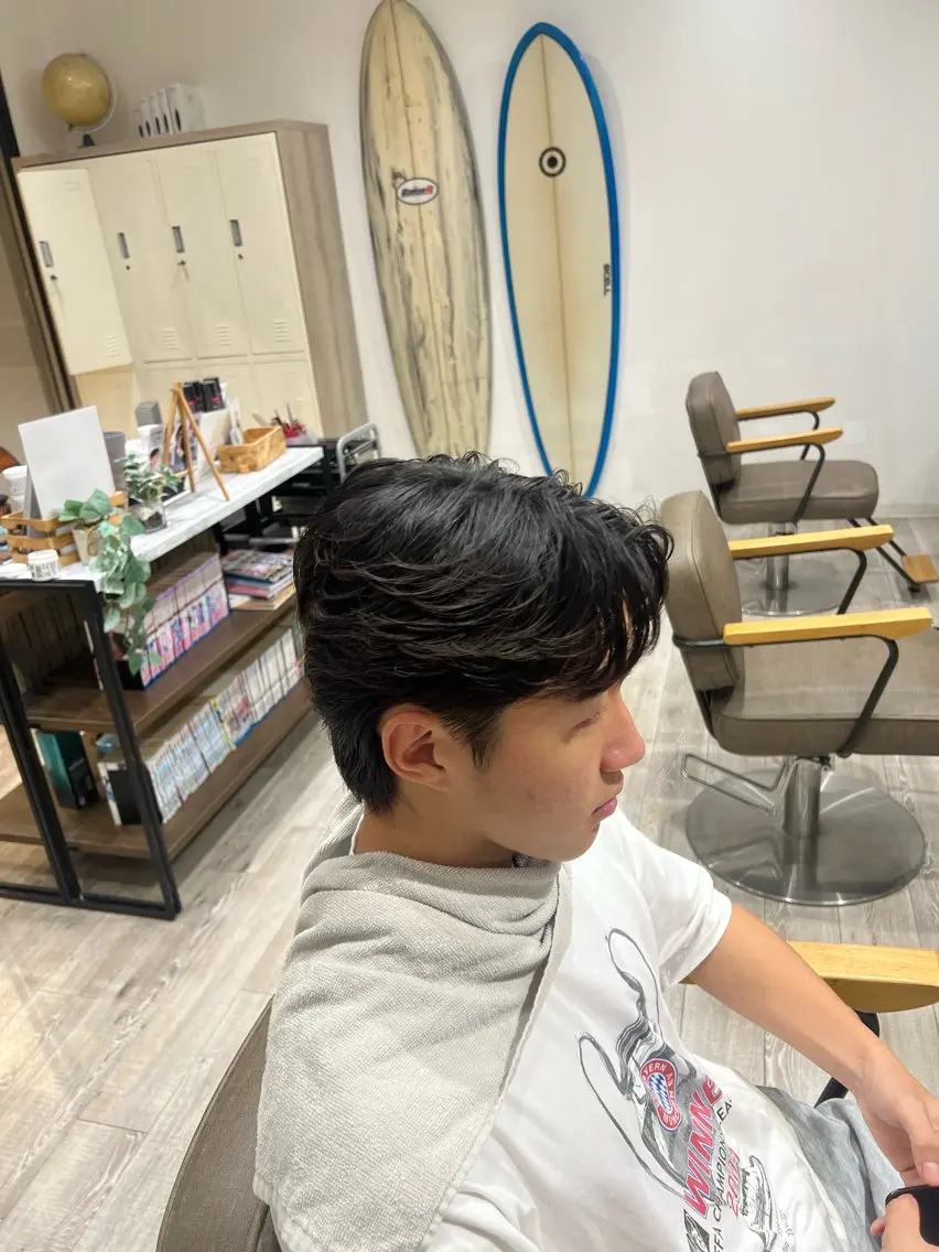 メンズ 坂口 宗のヘアスタイル