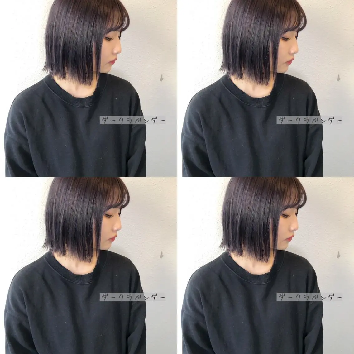 セミロング カラー ブリーチ あさだ しゅうたろうのヘアスタイル