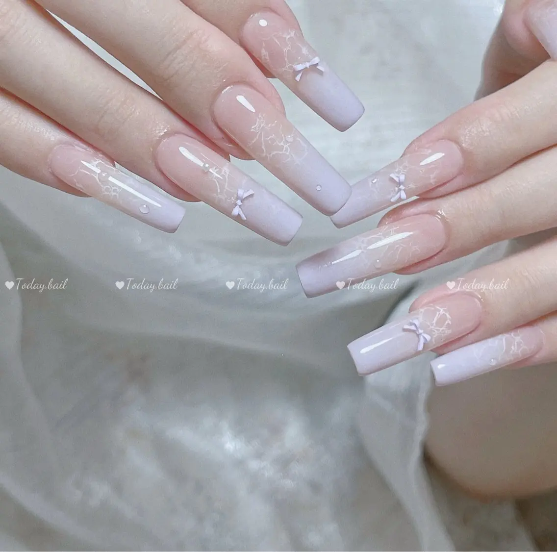 ネイル ハンドネイル 🎀Today nail💅のネイルデザイン