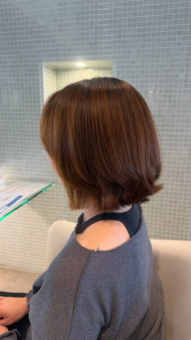 ミディアム oxcreation ayakaのヘアスタイル