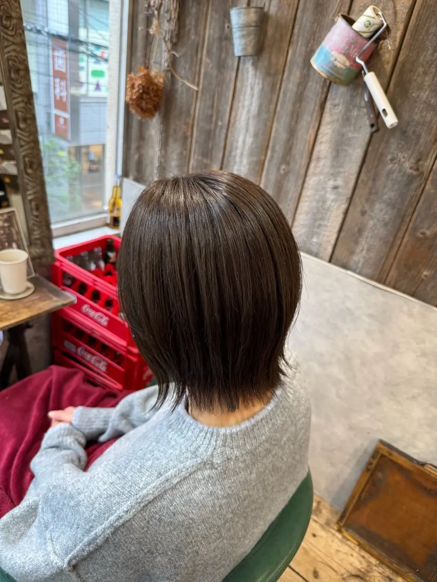ショート 伸ばしかけ カット ヘアカラー 髪質改善/透明感 カラー高山奈夕のヘアスタイル