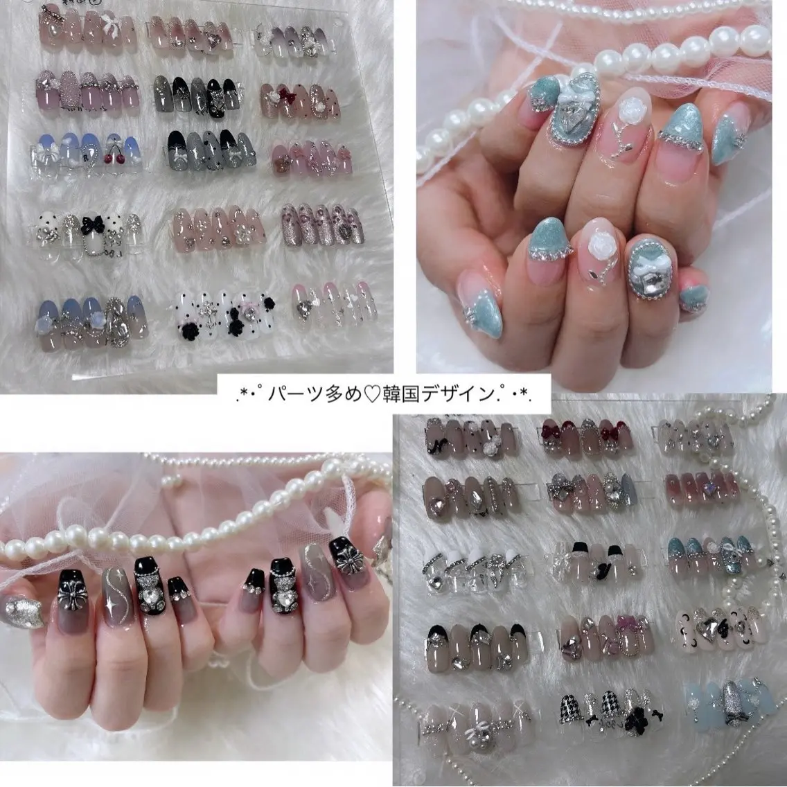 ネイル 韓国ネイル Zir nail 津田沼♡HAMADAのネイルデザイン