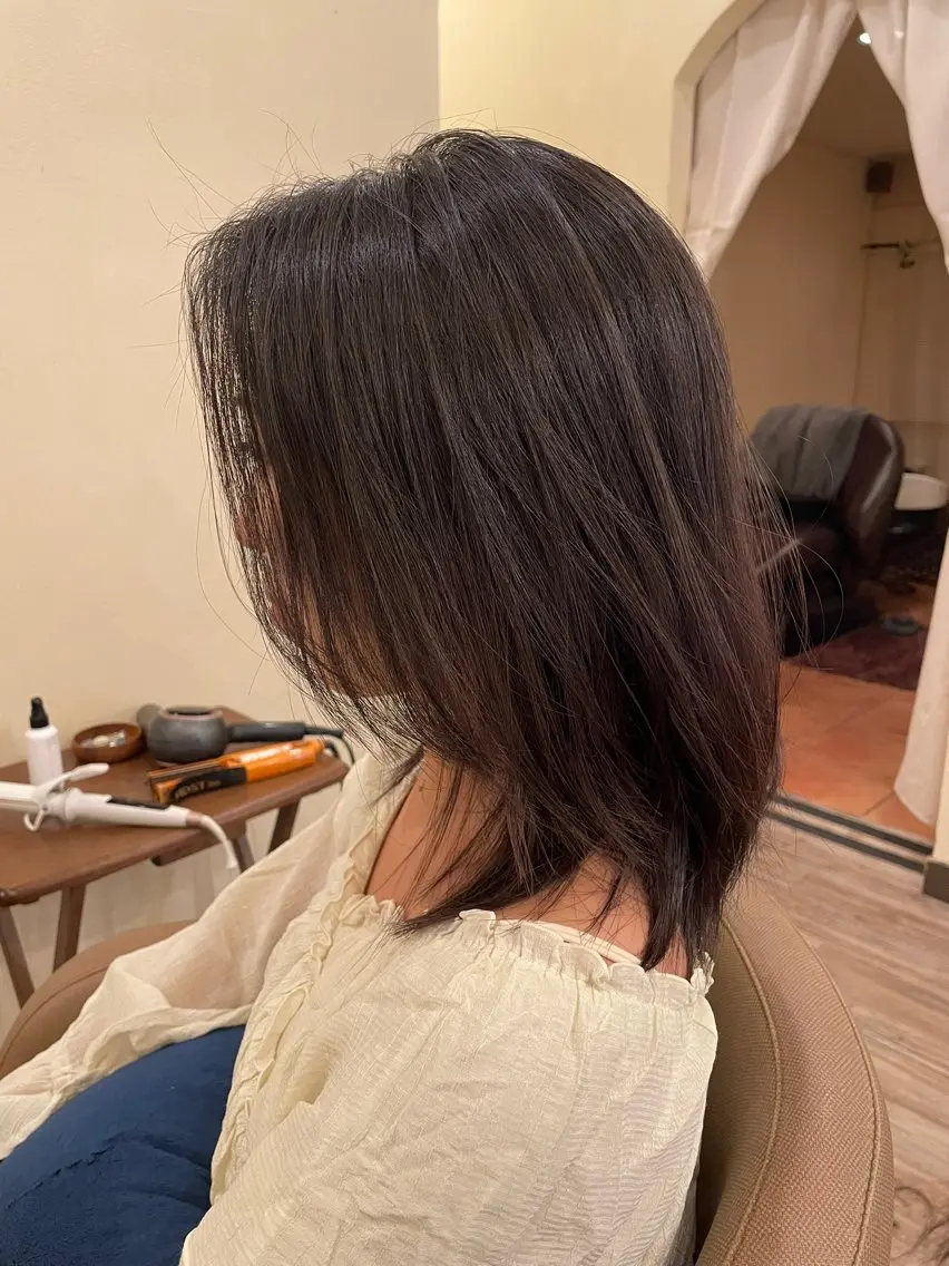 ミディアム 盛 雄星のヘアスタイル