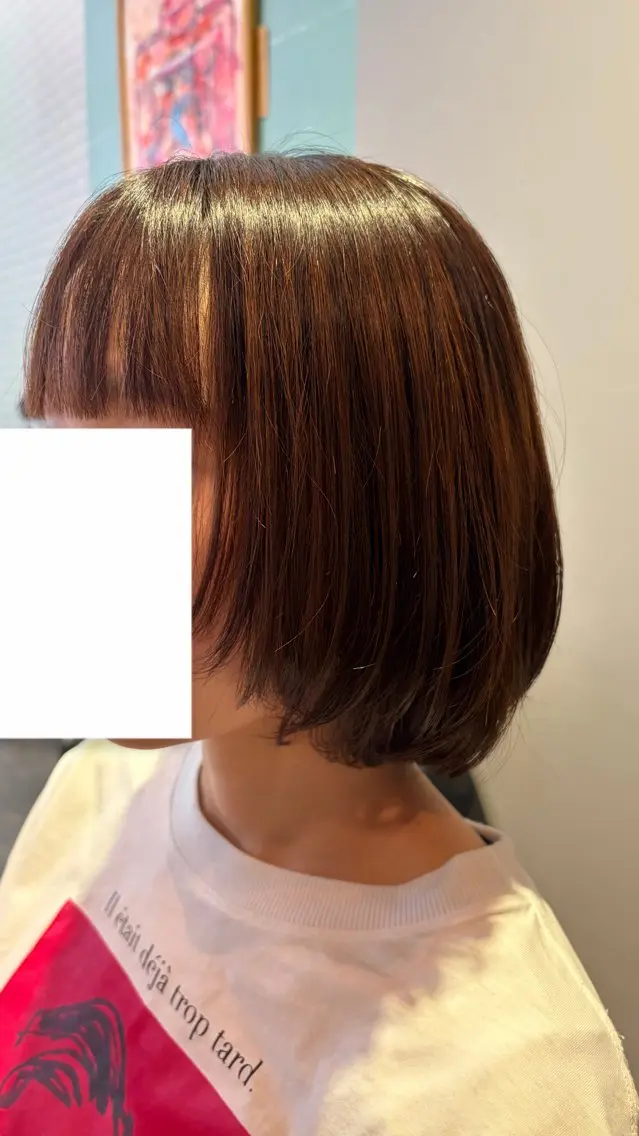 カット カットモデル RURUのヘアスタイル