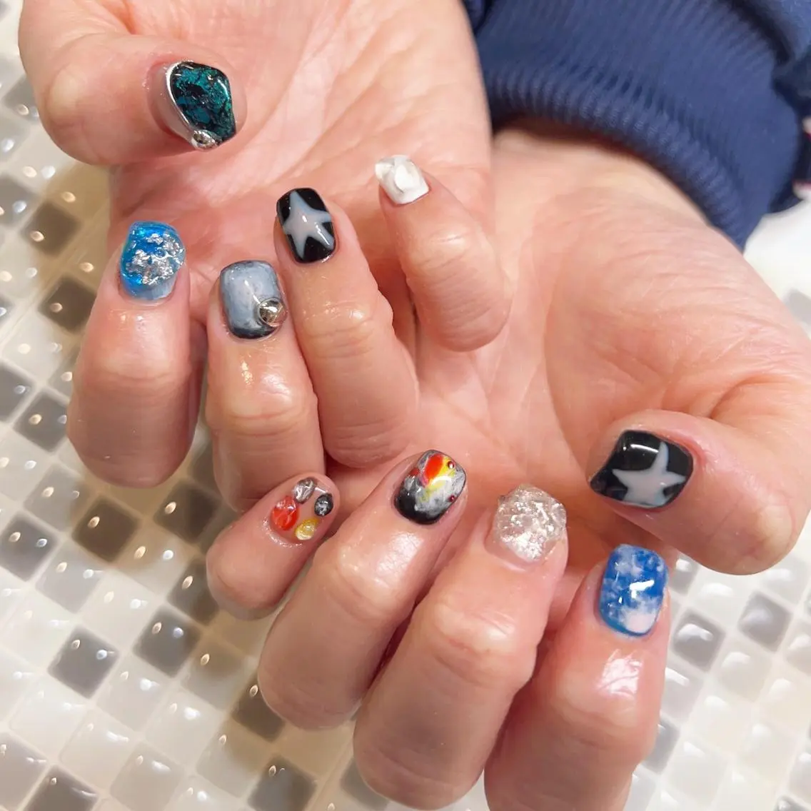 ネイル アートネイル nailist yuiのネイルデザイン
