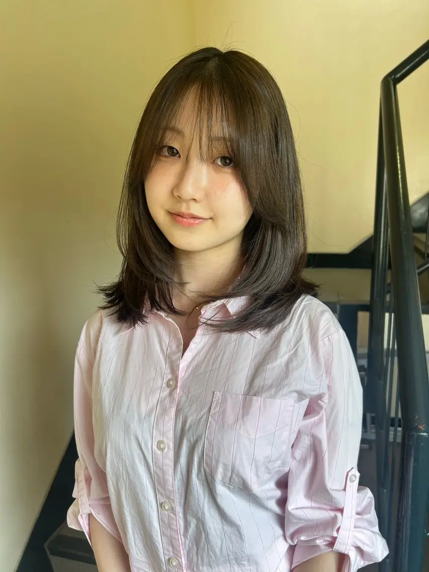 【ダメージレス】ケアカラー＋Aujua2stepトリートメント🫧の写真