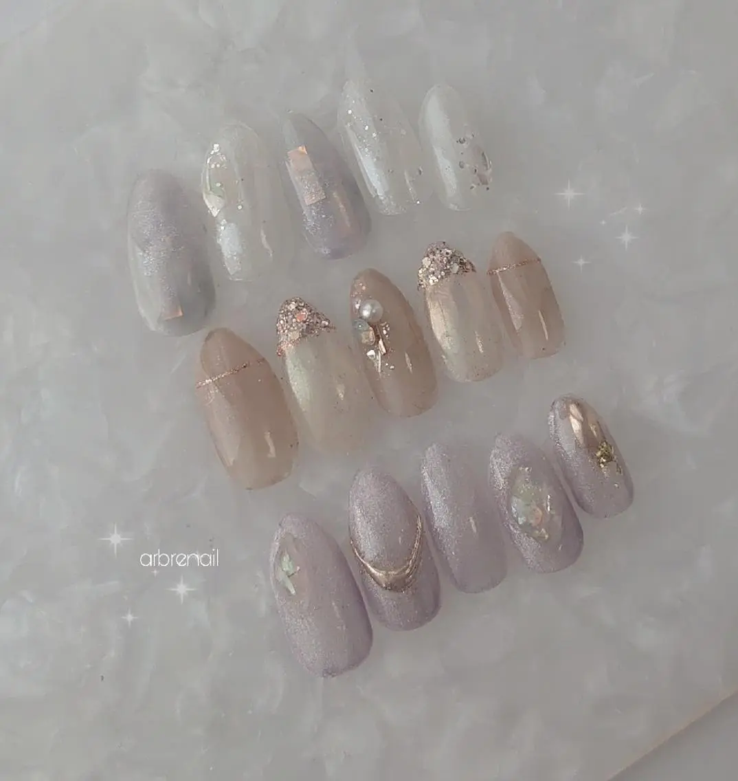 ネイル ハンドネイル ✯.。 arbre nail 。✯.のネイルデザイン