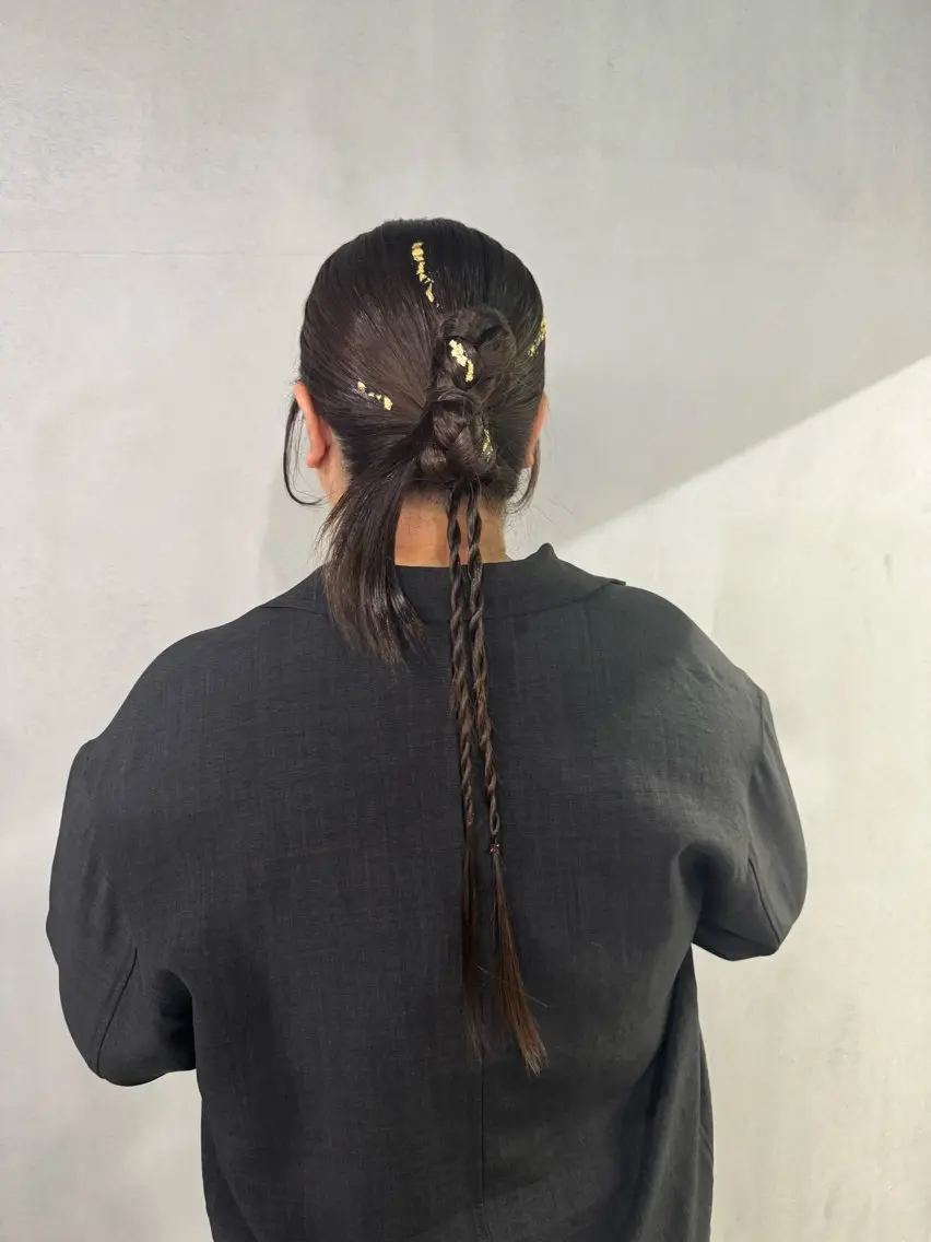 ロング ヘアアレンジ #tag 佐藤璃美のヘアスタイル