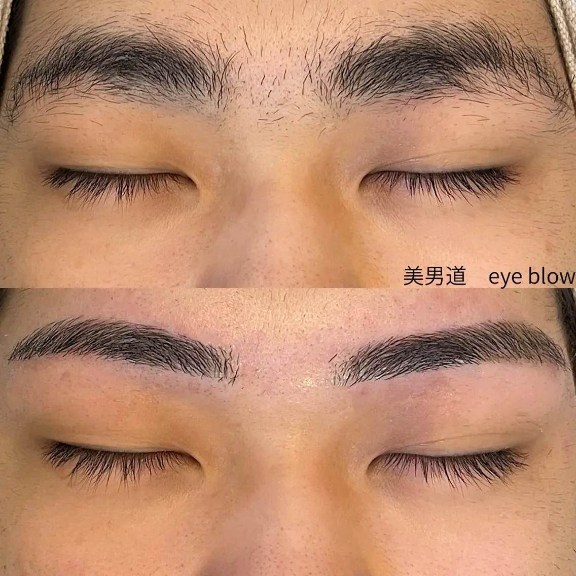 メンズ アイブロウ ワックス脱毛 眉カット BINANDO 桑原の眉毛・アイブロウイメージ