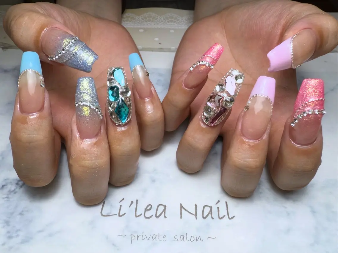 ネイル ハンドネイル Li'leaNail AINAのネイルデザイン