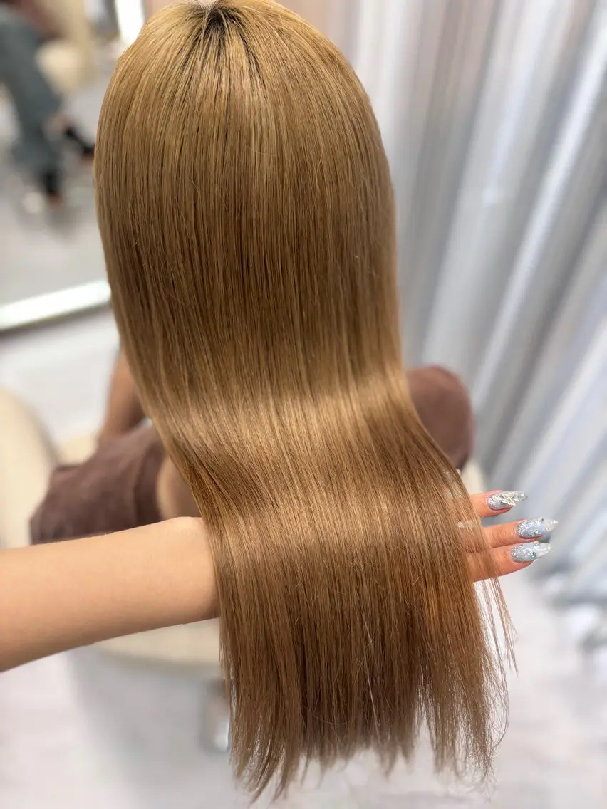ロング 髪質改善 松尾 紗愛のヘアスタイル