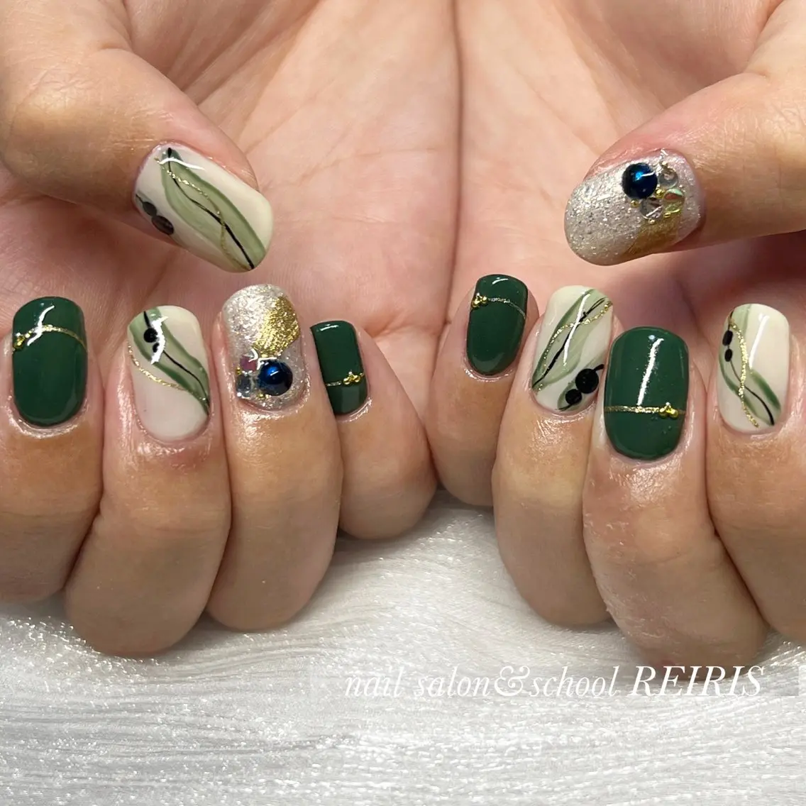 ネイル ハンドネイル Nail salon REIRISのネイルデザイン