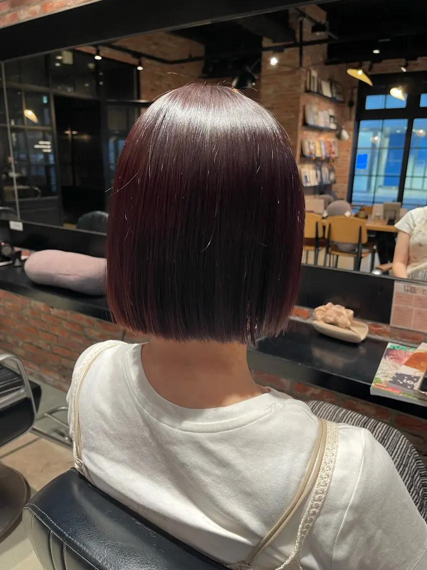 ミディアム カット rin 🖤〈大宮〉のヘアスタイル