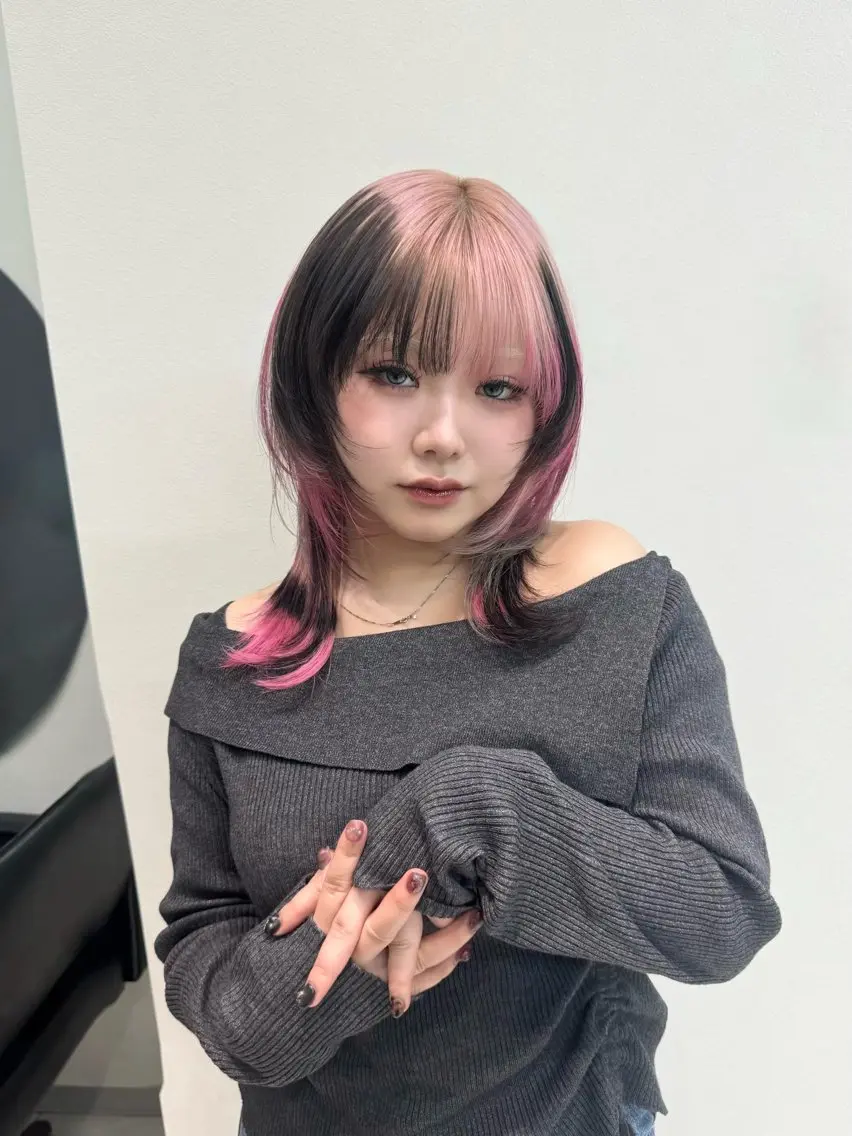カラー ヘアカラー トリートメント 🫧似合わせデザイン 🫧MIKU🪼のヘアスタイル