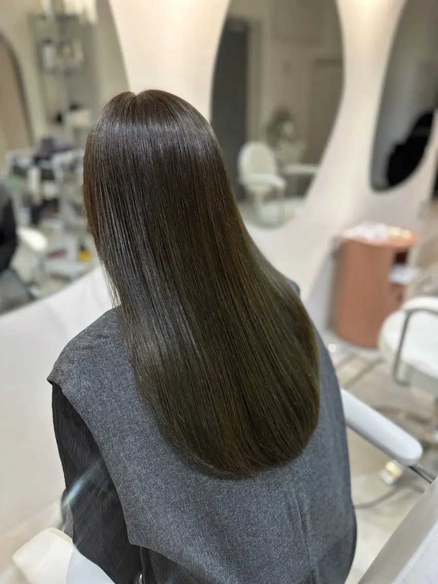 ロング カラー 本町/新町/心斎橋 透明感カラーSANCのヘアスタイル