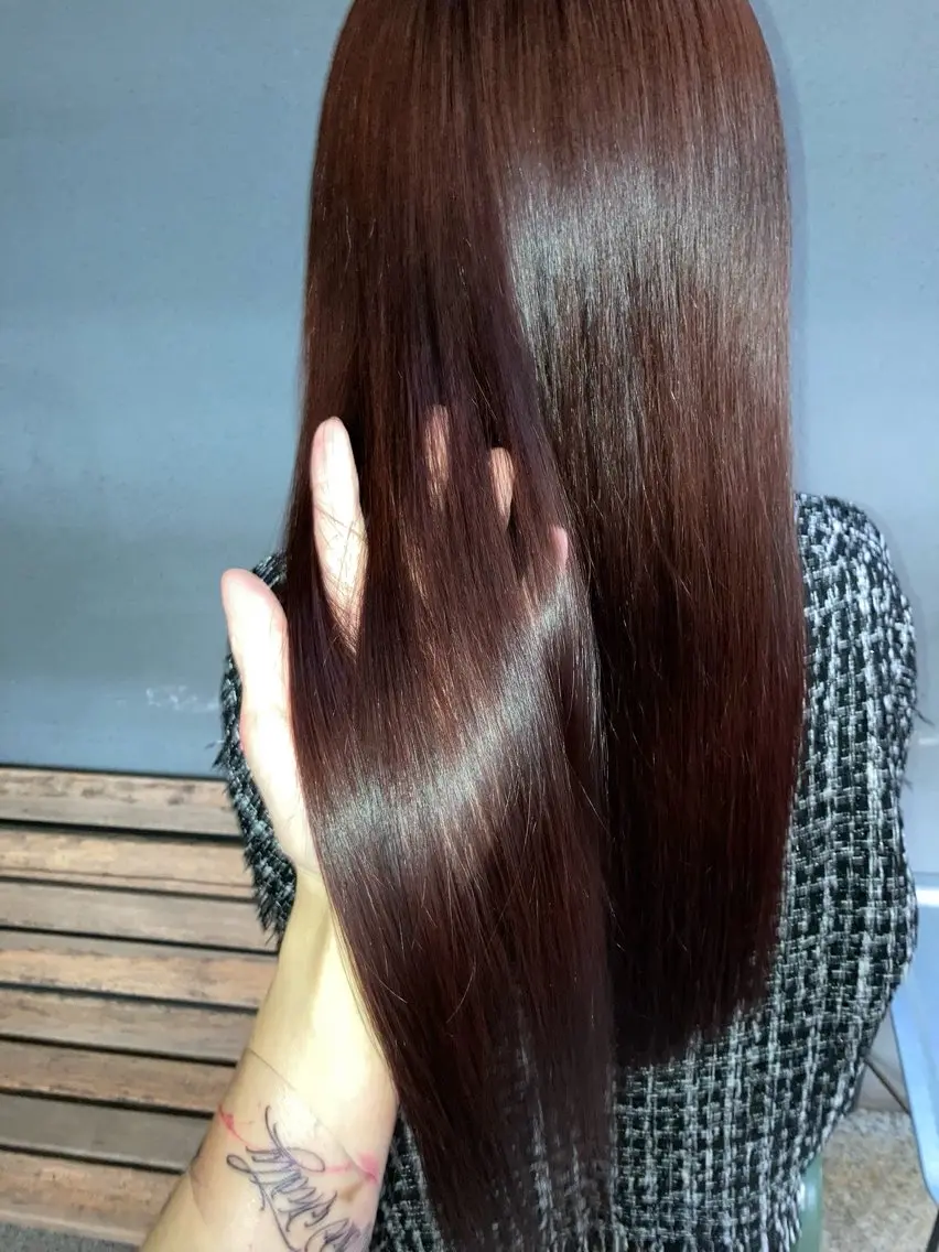 ロング カラー 髙橋 功誠のヘアスタイル