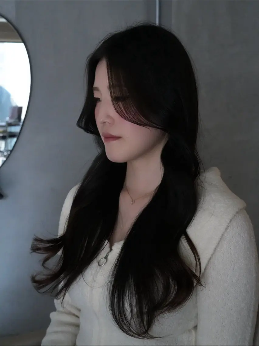 ロング カラー ヘアアレンジ ヘアカラー 縮毛矯正特化 指名No.1shunのヘアスタイル
