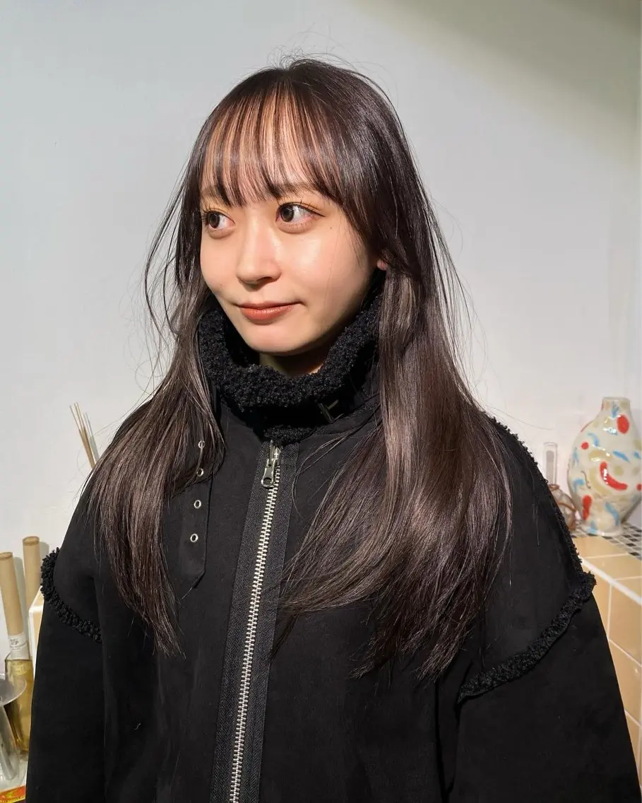 ロング カラー ヘアカラー トリートメント iroha/ n.w.h🎀のヘアスタイル