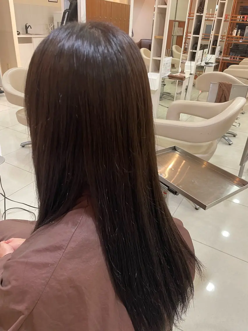 ロング カラー 石垣 颯士のヘアスタイル