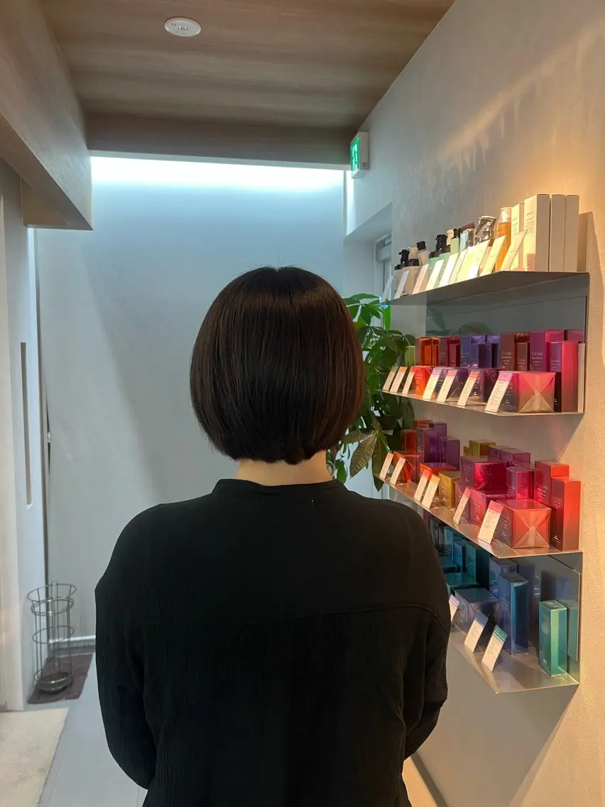 ショート 森川 紗菜のヘアスタイル