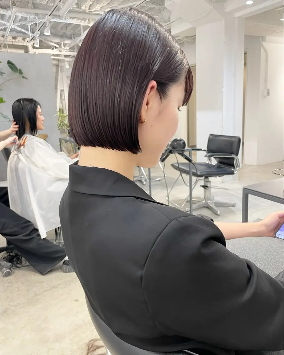 カラー+2ステップトリートメントの写真