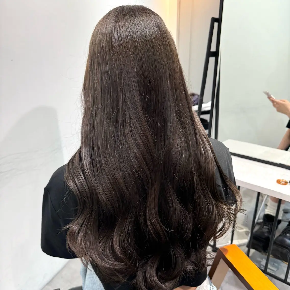 ロング カラー ヘアアレンジ ヘアカラー ブリーチなしカラー /新百合ヶ丘/安形翔のヘアスタイル