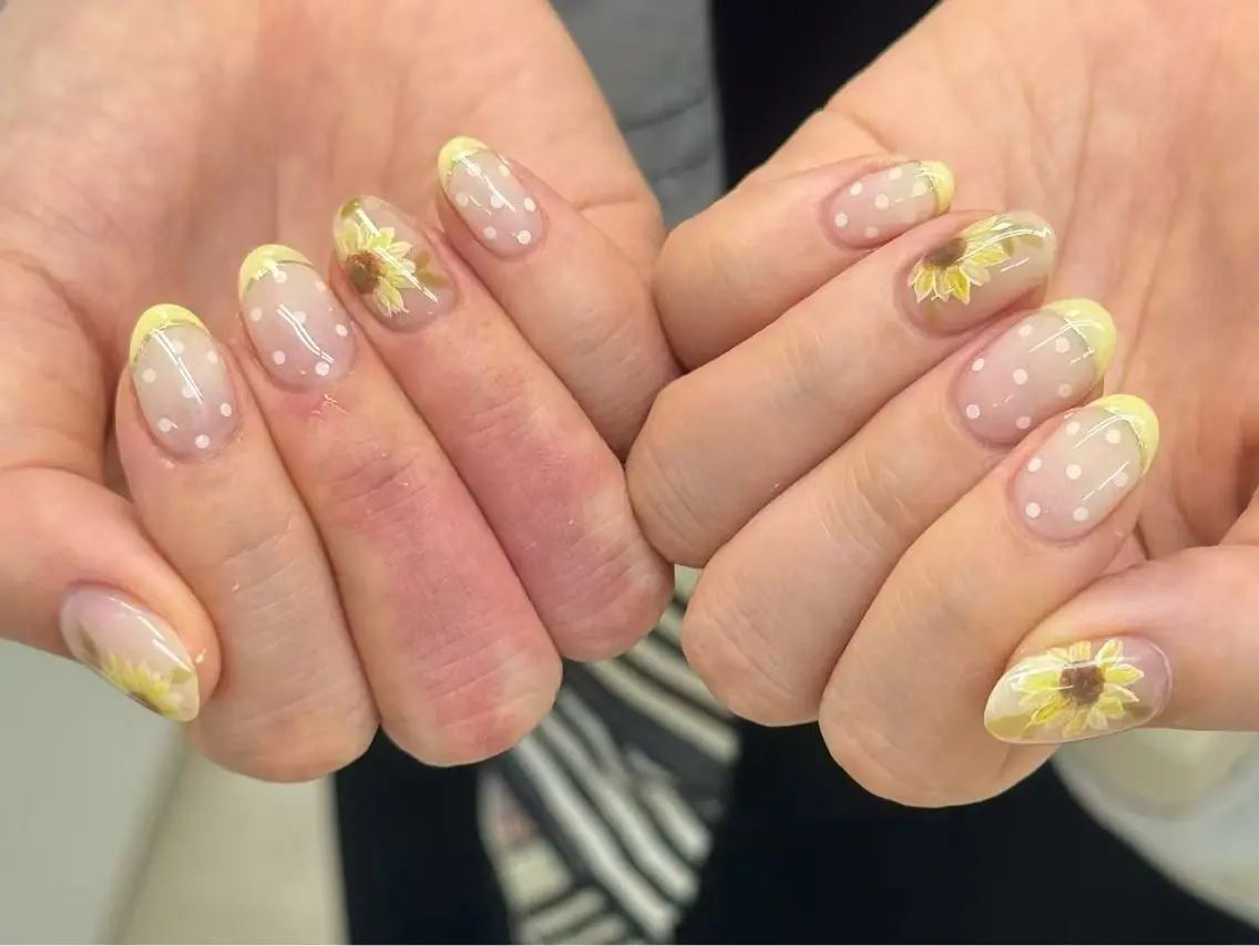 ネイル ハンドネイル OCEAN nail パラジェル　取扱い店のネイルデザイン