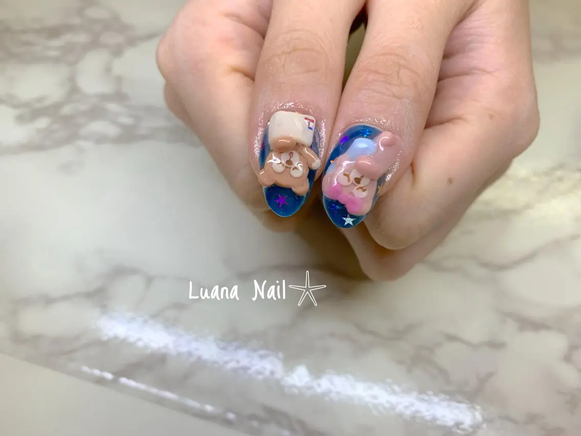 ネイル 持ち込み ハンドネイル BeauJu by Luana Nailのネイルデザイン