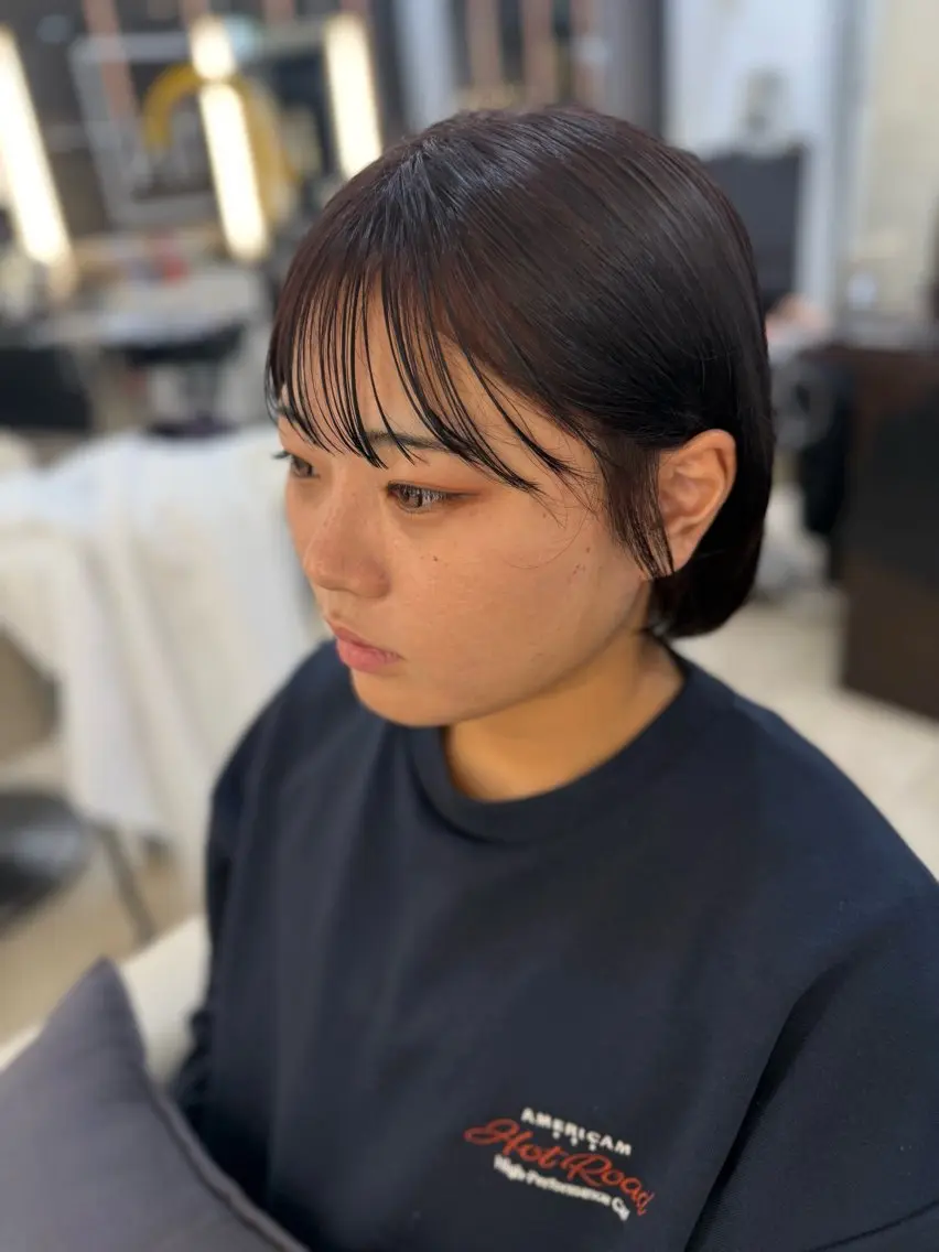📌ショートカットモデルの写真
