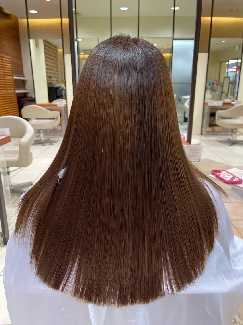 ロング 髪質改善 カネヒラ リョウスケのヘアスタイル
