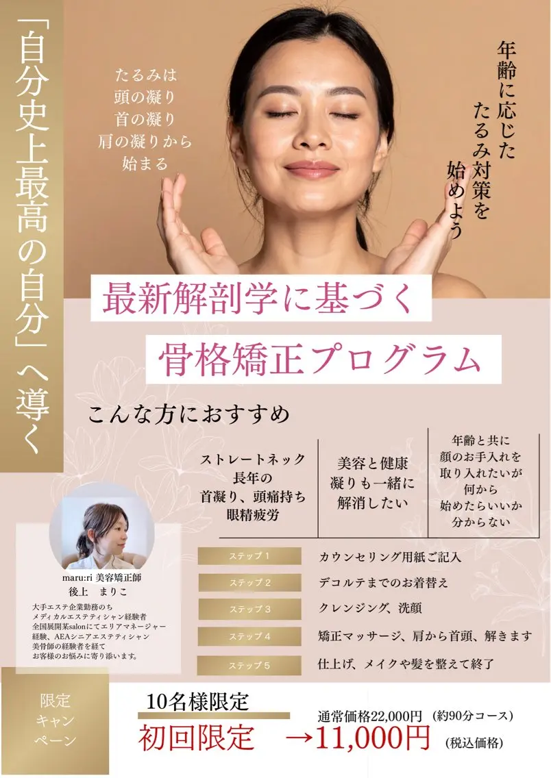 chinothemethod(チノザメソッド)美容矯正フェイスコースの写真