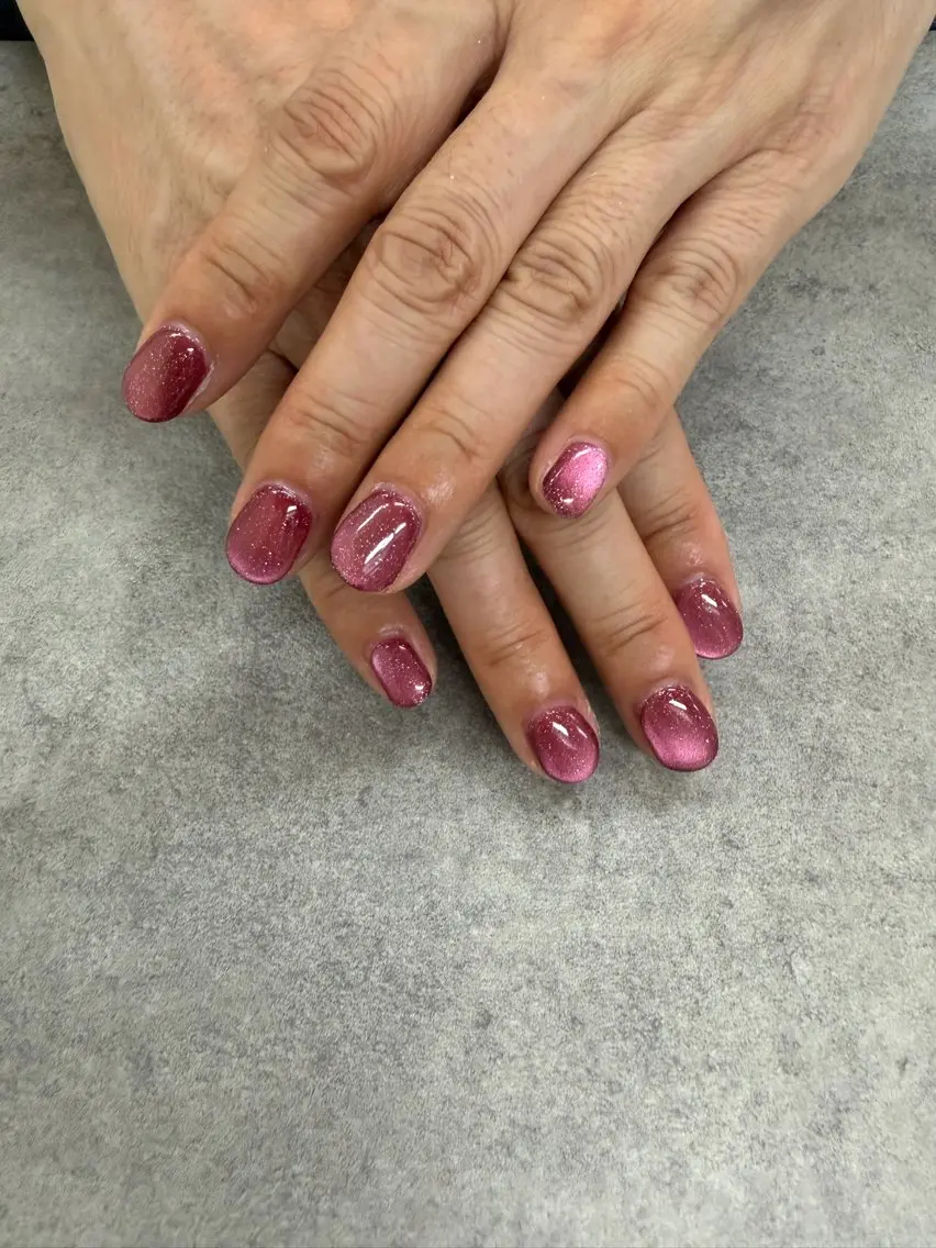 ハンドオンのみマグネットワンカラー💅🏻✨️の写真