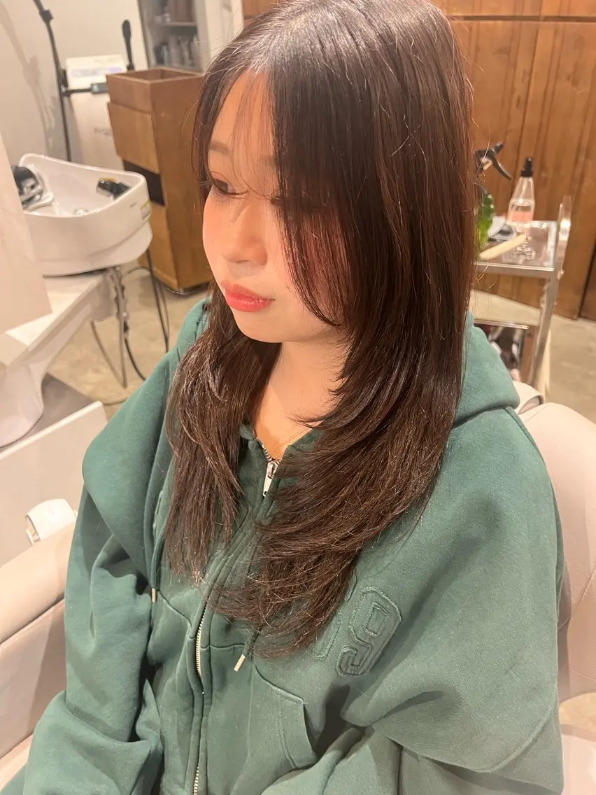 ロング カット 和田 亘平のヘアスタイル