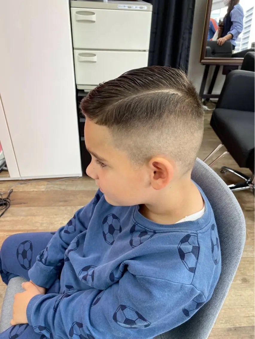 メンズ キッズ オオヤ シュンのヘアスタイル