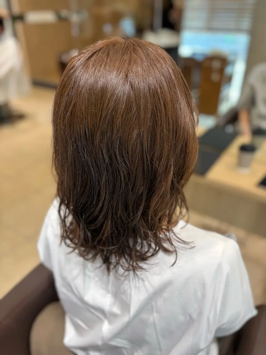 ミディアム カラー ヘアカラー paka🦙 hirohoのヘアスタイル