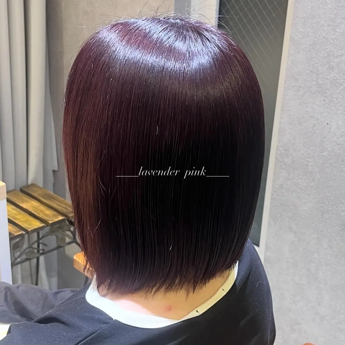 ✨️🍒ブリーチなしワンカラー🫧の写真