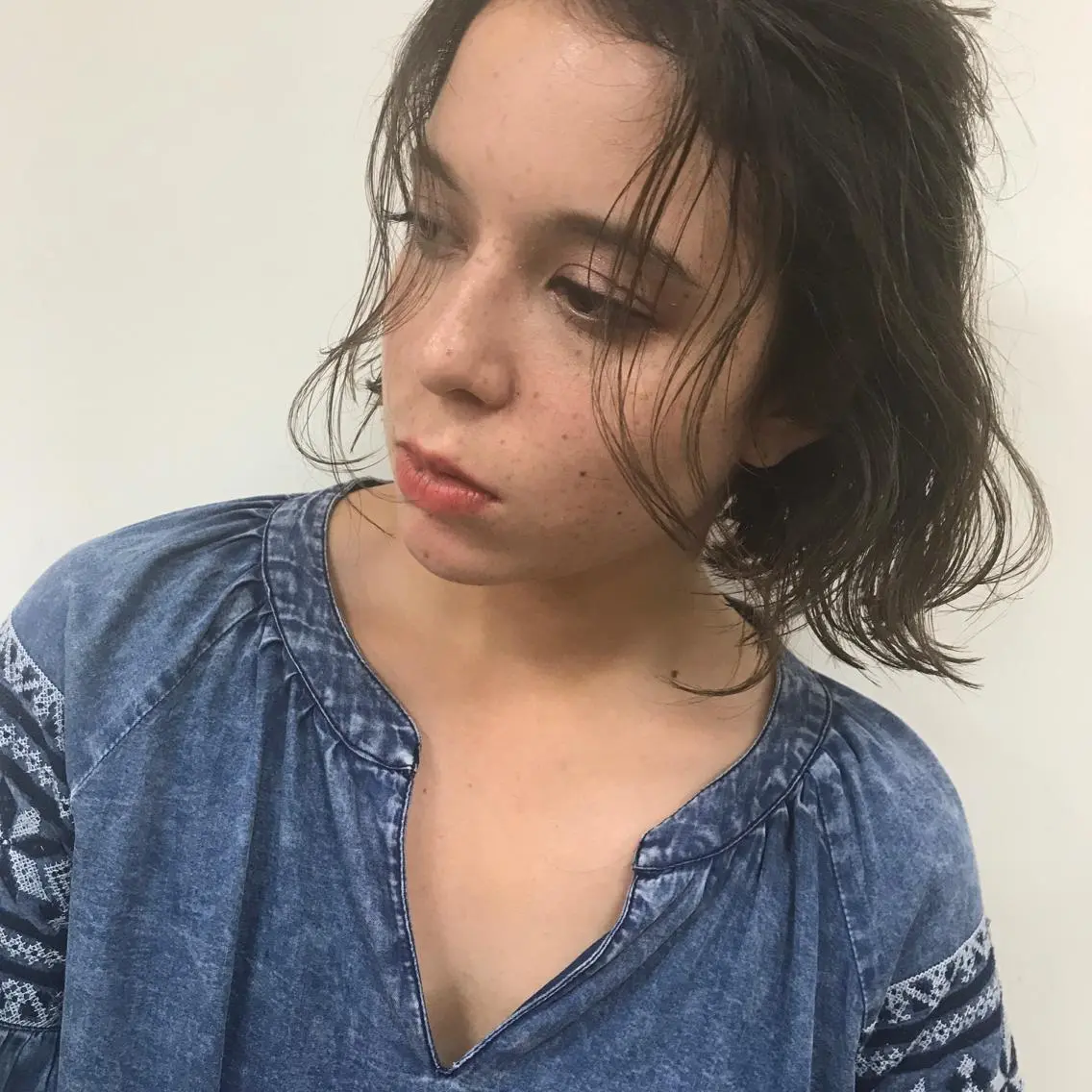 ショート ボブ 滝島 真帆のヘアスタイル