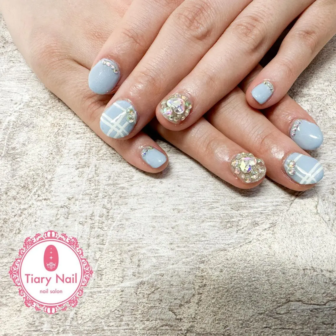ネイル tiarynail K K🐼のネイルデザイン