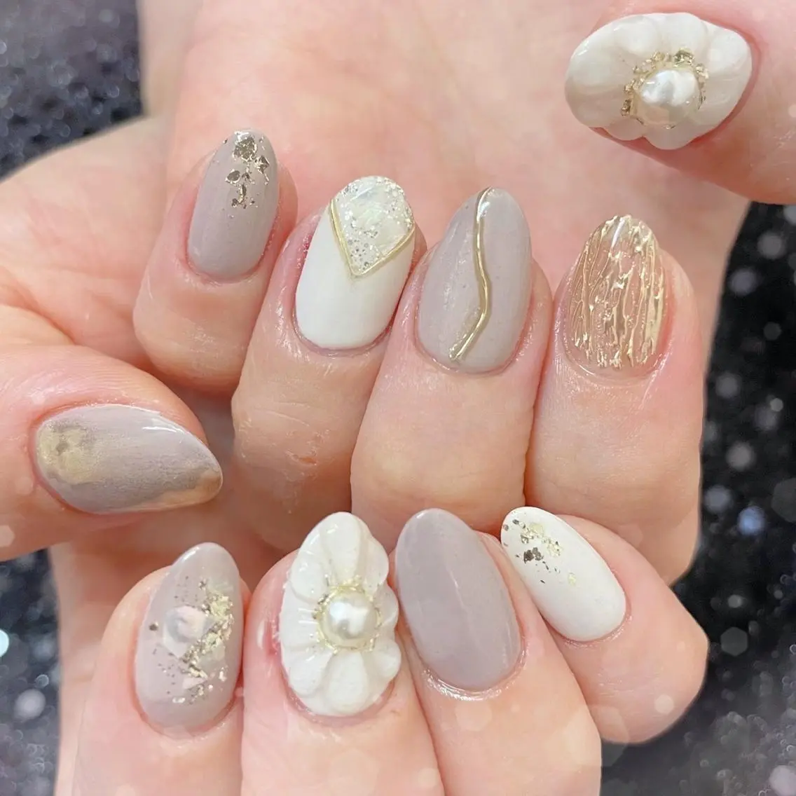 ネイル ハンドネイル ハンドケア MoON...❤︎ MeGuのネイルデザイン