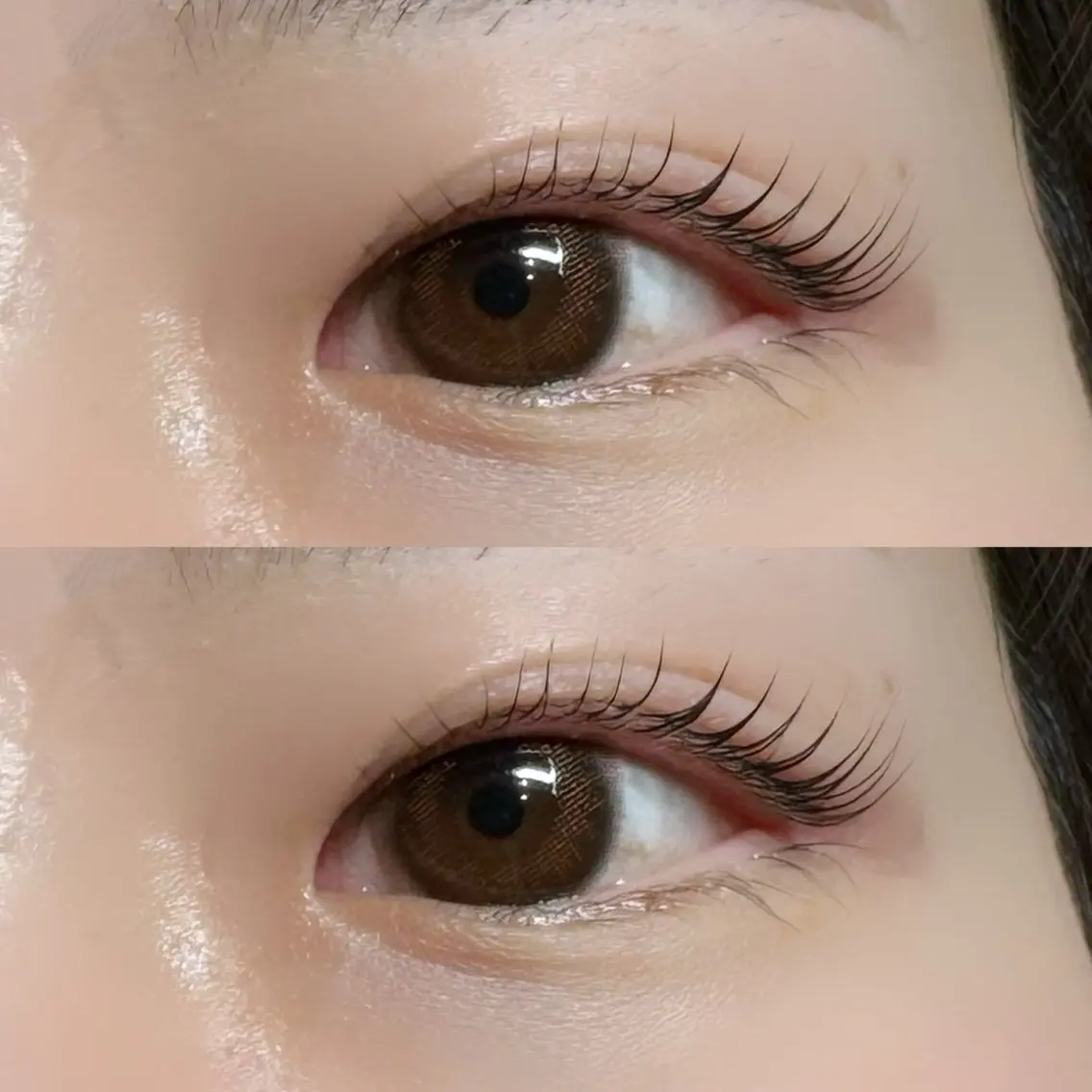 マツエク・マツパ パリジェンヌラッシュリフト まつげパーマ 一重×まつ毛パーマ nya-meluxe 杵渕彩希のマツエク・マツパデザイン