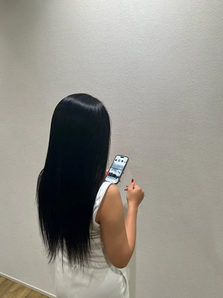 カット＋超音波トリートメント🪄の写真