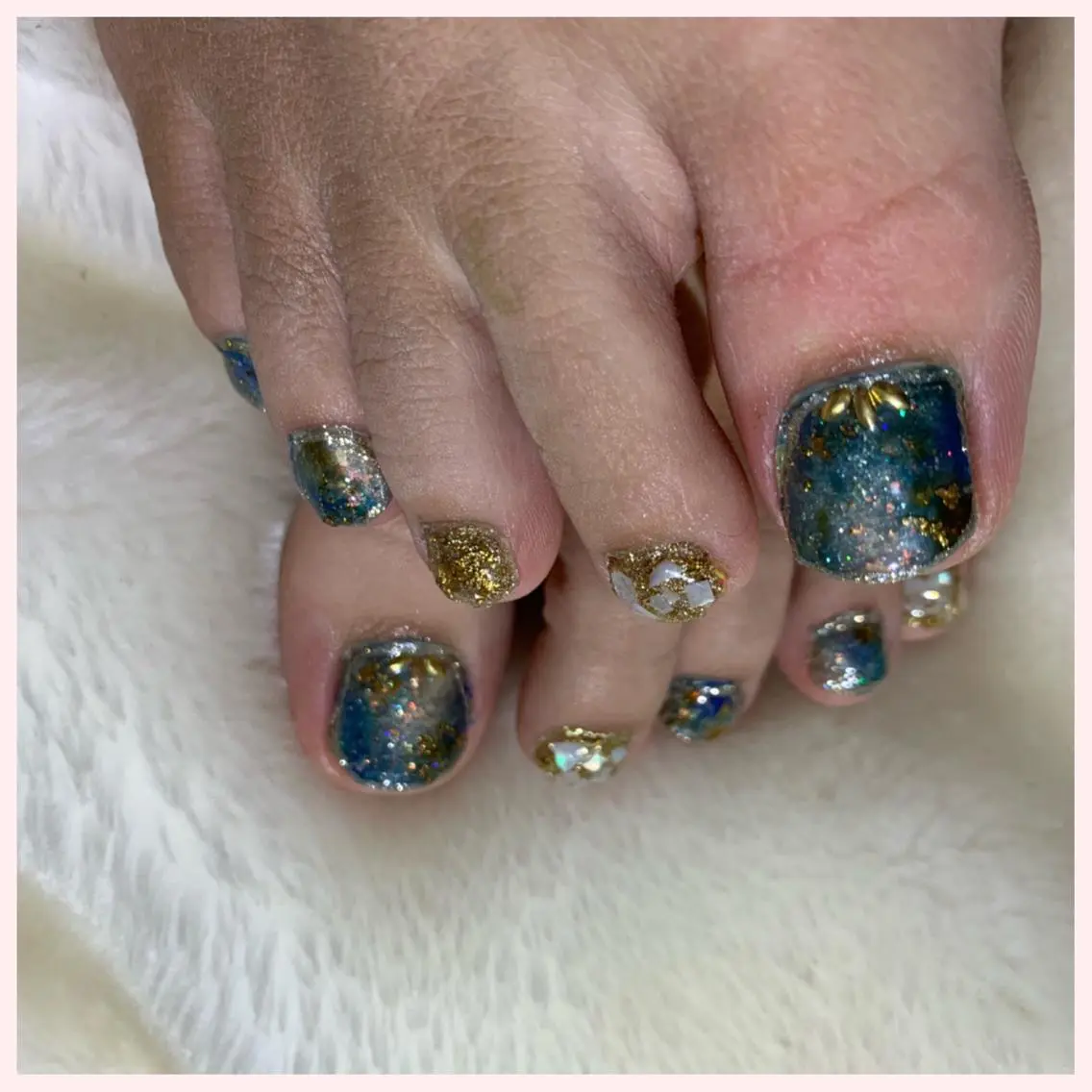 ネイル フットネイル Ogasawara Tokikaのネイルデザイン