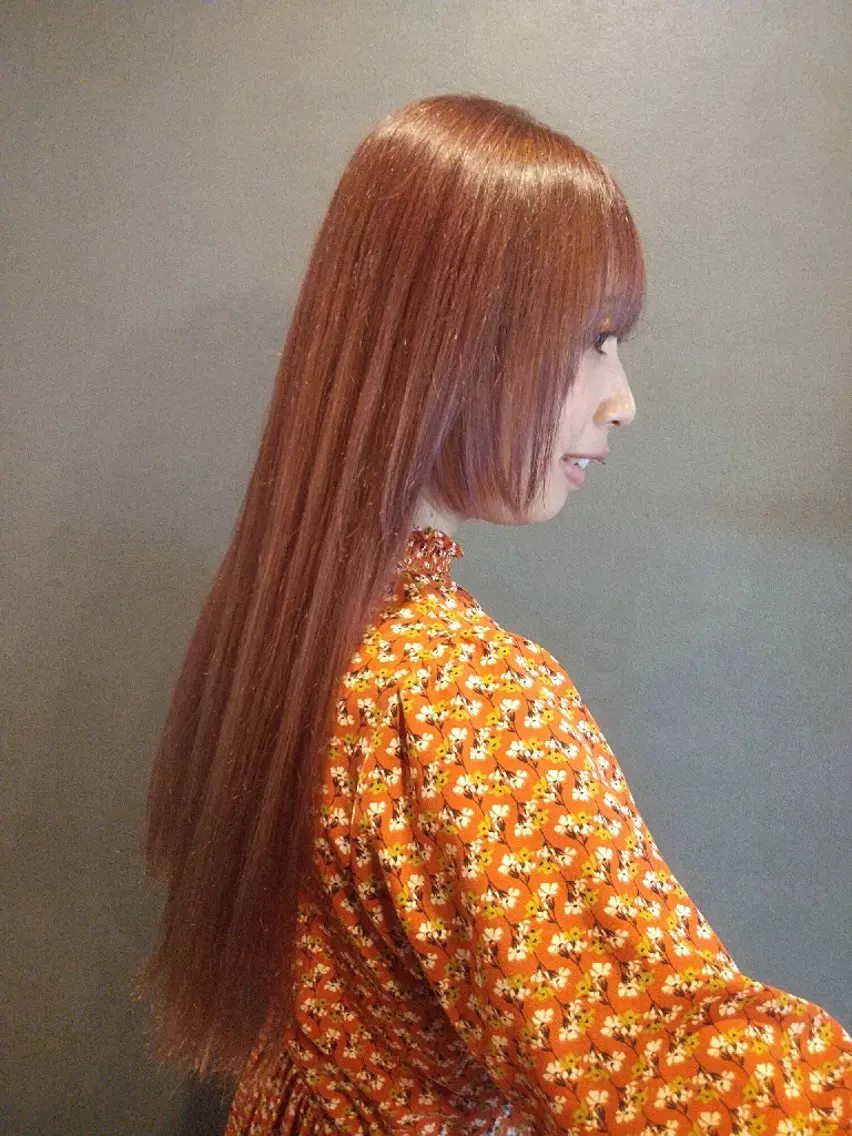 前髪・顔周りカット✂️ワンカラー💗の写真