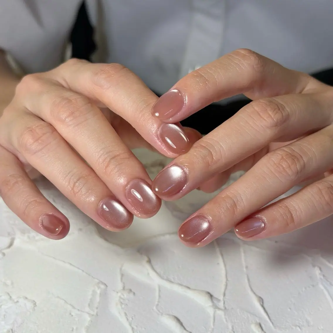 ネイル ジェルネイル ピンク ハンドネイル Lofinails ちひろのネイルデザイン